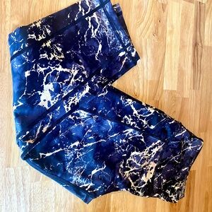 CVG Marble Print Capris size Medium